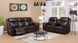 Modern Reclining Sofa with Synthetic Leather