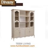 French Country Stylish Antique Solid Wood Bookcase