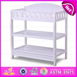 2016 Newest Wooden Baby Changing Table, High Quality Wooden Baby Changing Table, Multi-Function Wood Baby Changing Table W08c115A