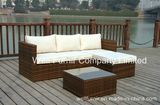 New Rattan Wicker Conservatory Outdoor Garden Furniture Set Corner Sofa Table