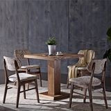 Commercial Hotel Square Solid Wood Dining Table (SP-CT583)