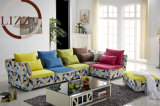 6seater Colorful Fabric Sofa