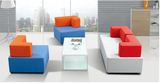 Colors Assorted Colors Fabric Plating Legs Lobby Area Leisure Sofa