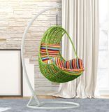 New Outdoor Swing, Rattan Furniture, Rattan Basket Rattan Hanging Swing Chair D014
