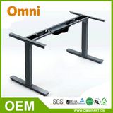 Dual Motor 3 Stages Electric Height Adjustable Standing Desk