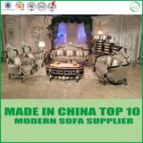 Luxury Living Room Furniture Classic Leather 1+2+3 Sofa