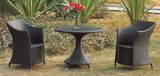 Outdoor Bistro Set Rattan Bistro Chairs with Coffee Table