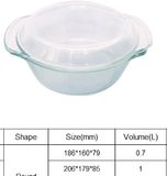 Heat Resistant Old Fashion Glass Bowl Glassware Sdy-F02569