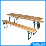 Fsc Certified Wooden Beer Table