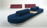 Elegant Office or Lobby or Lounge Area Leather Sofa () Sf-1054