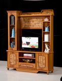 Luxury Wood Cabinet Living Room Furniture TV Set