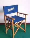 Headback Foldable Wooden Beach Chair
