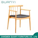 New Most Popular Armrest Wood Dining Chairs