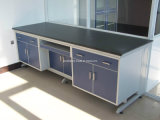 High Quality Wood Wall Lab Bench with Frame Laboratory Furniture (JH-WF004)