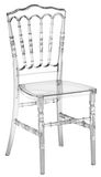Stackable Resin Plastic PC Napoleon Chair