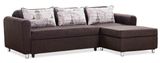 Living Room Sofa Fabric Corner Sofa Bed with Storage