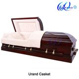 Competitive Best Price Funeral Burial Half Couch Coffin and Casket