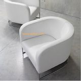 (SD-2007) Modern Office Hotel Furniture with Wooden Leather Leisure Sofa