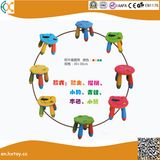Kids Plastic Round Stool with Animal Design