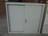 Metal Filing Storage Cabinet with Sliding Door