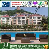 Hotel Outdoor Furniture Holiday Village Rattan Aluminium Sofa Set (TG-JW09)