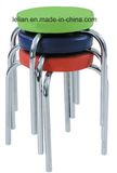 Economic Round and Square Stackable Bar Stool (LL-0019)
