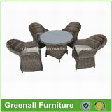 Wicker Round Rattan Patio Outdoor Furniture Dining Table