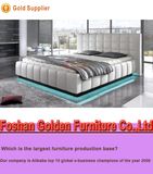 Luxury Design Low Price Bed Models LED Light Bed