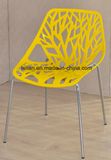 Wink Plastic Armless Stacking Guest Chair with Chrome Legs (LL-0036)