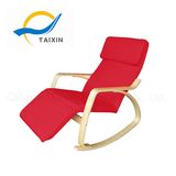 Bend Wood Northern Europe Modern Style Rocking Chair