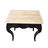 Antique Furniture Wood Square Table Lwd288