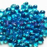 Blue Round Micro Crystal Pebble