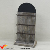 Antique Wooden Jewelry display Stand Holder with Chalkboard