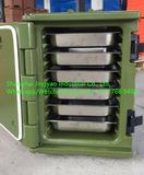 Mobile Food Warm Cabinet with Wheels Hot Food Storage Container (with FDA, CE, SGS ISO9001)