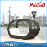 Garden Furniture Rattan Daybed Outdoor Furniture Sunbed on Sale Hotel Pool Furniture
