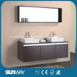 New Gloss Painting MDF Bathroom Cabinet with Sink (SW-1500B)