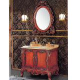 Luxury Bathroom Vanitysolid Wood Bathroom Sanitary Ware Cabinet (ADS-619)