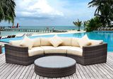 Outdoor Sofa Lounger Set