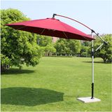 Outdoor Garden Patio Hotel Home Store Restaurant Aluminum Dia2.7/3.0m Beach Umbrella with 4 Colour (J848)