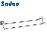 Bathroom Accessories Brass Double Towel Bar Ss89024b