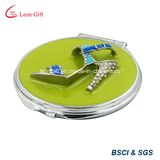 Cheap High Heel Round Beautiful Makeup Mirror