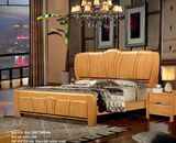 Wooden Hotel Bed, Best Bedroom Furniture Set, China Bed (828)