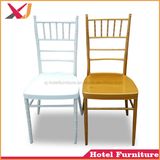 Promotion Stacking Metal Chiavari Tiffany Chair for Hotel Wedding Dining Event Party