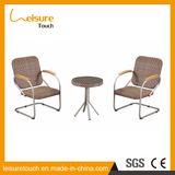 Indoor and outdoor Furniture Garden Rest Room Aluminum Frame Rattan Table and Chair