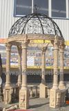 Sandstone Garden Gazebo for Antique Outdoor Garden Stone Marble (GR062)