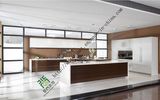 New Design White PVC MDF Panel Kitchen Cabinet