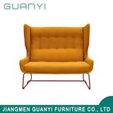 Living Room 2 Seat PU Leather High Back Lounge Sofa Modern