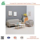 Wooden Cloth Art Modern Leisure Sofa