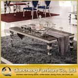 4 Seater Stainless Steel Coffee Table