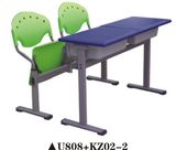 School Furniture Children Double Folding Chair and Study Table